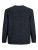 Jack & Jones JCOBRANDON Knit Navy Blazer - Trøjer og hættetrøjer - Trøjer og Hættetrøjer i store størrelser - 2XL-14XL