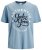 Jack & Jones JJMOON T-shirt Faded Denim - T-shirts - T-shirts i store størrelser - 2XL-14XL