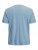 Jack & Jones JJMOON T-shirt Faded Denim - T-shirts - T-shirts i store størrelser - 2XL-14XL