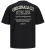 Jack & Jones JORSANTORINI BACK T-Shirt Black - T-shirts - T-shirts i store størrelser - 2XL-14XL