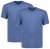 Adamo 129420 T-shirt 2-pak Denimblå - T-shirts - T-shirts i store størrelser - 2XL-14XL