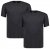 Adamo 129420 T-shirt 2-pak Mørkegrå meleret - T-shirts - T-shirts i store størrelser - 2XL-14XL