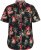 D555 LENNOX Hawaiian AO Print Shirt Black - Skjorter - Skjorter til store mænd 2XL- 8XL