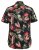 D555 LENNOX Hawaiian AO Print Shirt Black - Skjorter - Skjorter til store mænd 2XL- 8XL