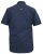 D555 BRODY S/S Micro AO Print Shirt Navy - Skjorter - Skjorter til store mænd 2XL- 8XL