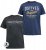 D555 ALFRED 2-Pack Brand Carrier Printed Crew Neck T-Shirts - T-shirts - T-shirts i store størrelser - 2XL-14XL
