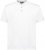 Adamo Silas Regular fit Serafino T-shirt White - T-shirts - T-shirts i store størrelser - 2XL-14XL