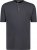 Adamo Silas Regular fit Serafino T-shirt Charcoal - T-shirts - T-shirts i store størrelser - 2XL-14XL