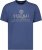 Adamo Sandro Regular fit Slub effect T-shirt Indigo Blue - T-shirts - T-shirts i store størrelser - 2XL-14XL