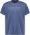 Adamo Simon Regular fit Printed T-shirt Denim Blue - T-shirts - T-shirts i store størrelser - 2XL-14XL