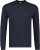 Adamo Floyd Comfort fit Long sleeve T-shirt Navy - T-shirts - T-shirts i store størrelser - 2XL-14XL