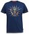 D555 COLIN Born To Rock Printed Crew Neck T-Shirt French Navy - T-shirts - T-shirts i store størrelser - 2XL-14XL