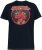 D555 WADE Official Deadpool Printed T-Shirt Dark Navy - T-shirts - T-shirts i store størrelser - 2XL-14XL