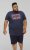 D555 DENNIS Official AC/DC Printed Crew Neck T-Shirt Navy Reno - T-shirts - T-shirts i store størrelser - 2XL-14XL