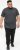 D555 ORSTON Reno Fabric Crew Neck T-Shirt With Chest Embroidery Black Reno - T-shirts - T-shirts i store størrelser - 2XL-14XL