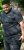 D555 ORSTON Reno Fabric Crew Neck T-Shirt With Chest Embroidery Black Reno - T-shirts - T-shirts i store størrelser - 2XL-14XL