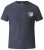 D555 Agler Waffle T-shirt Charcoal - T-shirts - T-shirts i store størrelser - 2XL-14XL