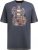D555 Stockport Multi Coloured Guitar Printed T-Shirt Denim - T-shirts - T-shirts i store størrelser - 2XL-14XL