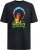 D555 Hendrix Official Jimi Hendrix Printed Crew Neck T-Shirt Black Reno - Band T-shirts - 