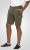 D555 Wigan 1 Elasticated Waist Fleece Cargo Shorts Khaki - Joggingbukser og shorts - Sweatpants og Sweatshorts 2XL-12XL