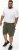 D555 Wigan 1 Elasticated Waist Fleece Cargo Shorts Khaki - Joggingbukser og shorts - Sweatpants og Sweatshorts 2XL-12XL