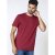 D555 Flyers Crew Neck T-shirt Rød - T-shirts - T-shirts i store størrelser - 2XL-14XL