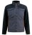D555 Northampton Hybrid Sherpa Quilted Micro Fleece Jacket Navy - Jakker - Jakker i store størrelser, 2XL- 12XL