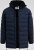 D555 Workington Vatteret Jakke med Hætte og Sherpafor Marineblå - Jakker - Jakker i store størrelser, 2XL- 12XL