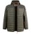 D555 Northfield Hybrid softshelljakke med hætte khaki - Jakker - Jakker i store størrelser, 2XL- 12XL