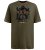 D555 Stockton Gorilla Playing Drums Crew Neck T-Shirt Khaki - T-shirts - T-shirts i store størrelser - 2XL-14XL