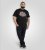 D555 Dewsbury Skeleton on Bike Crew Neck T-Shirt Black - T-shirts - T-shirts i store størrelser - 2XL-14XL