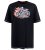 D555 Dewsbury Skeleton on Bike Crew Neck T-Shirt Black - T-shirts - T-shirts i store størrelser - 2XL-14XL