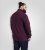 D555 Lancaster Vatteret Sweatshirt Vinrød - Trøjer og hættetrøjer - Trøjer og Hættetrøjer i store størrelser - 2XL-14XL