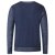 D555 Bryson Crewneck Sweater with Pocket Navy - Trøjer og hættetrøjer - Trøjer og Hættetrøjer i store størrelser - 2XL-14XL