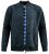 D555 Dereham 1 Strikket Cardigan med Lynlås og For Marineblå - Trøjer og hættetrøjer - Trøjer og Hættetrøjer i store størrelser - 2XL-14XL