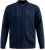 D555 Gillingham Strikket Cardigan med Lynlås og For Marineblå - Trøjer og hættetrøjer - Trøjer og Hættetrøjer i store størrelser - 2XL-14XL