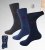 D555 Harold 2 Multi Color Pack of 3 Extra Wide Comfort Fit Socks - Undertøj og badetøj - Badetøj og Undertøj i store størrelser 