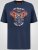 D555 Hockney T-shirt med Motorcykeltryk Marineblå - T-shirts - T-shirts i store størrelser - 2XL-14XL
