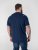 D555 Linton T-shirt med Flerfarvet Dødningehovedtryk Marineblå - T-shirts - T-shirts i store størrelser - 2XL-14XL