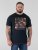 D555 Otto Official Pink Floyd 50th Anniversary T-shirt med tryk Marineblå - T-shirts - T-shirts i store størrelser - 2XL-14XL