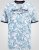 D555 Shoreham AO T-shirt med Venice Beach tryk Blå - T-shirts - T-shirts i store størrelser - 2XL-14XL