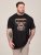 D555 Perkins Trykt T-shirt Sort - T-shirts - T-shirts i store størrelser - 2XL-14XL