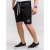 D555 Harvey Fleece Shorts Black - Joggingbukser og shorts - Sweatpants og Sweatshorts 2XL-12XL