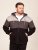 D555 Fitzgerald Zip Through Hoody With Cut & Sew Panels Sort - Trøjer og hættetrøjer - Trøjer og Hættetrøjer i store størrelser - 2XL-14XL