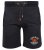 D555 HARLOW Jersey Shorts Black Twist - Joggingbukser og shorts - Sweatpants og Sweatshorts 2XL-12XL