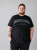 Jack & Jones CALEB VARSITY O-Neck T-Shirt Black - T-shirts - T-shirts i store størrelser - 2XL-14XL