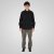 Double Outfitters GS-5126 Skjorte med trykknapper Sort - Skjorter - Skjorter til store mænd 2XL- 8XL