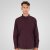 Double Outfitters GS-5225 Oxfordskjorte Bordeaux - Skjorter - Skjorter til store mænd 2XL- 8XL