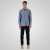 Double Outfitters GS-5225 Oxfordskjorte Lyseblå - Skjorter - Skjorter til store mænd 2XL- 8XL