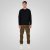 Double Outfitters MTOP-1141 Sweatshirt Sort - Trøjer og hættetrøjer - Trøjer og Hættetrøjer i store størrelser - 2XL-14XL